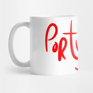 Portugal Red Mug